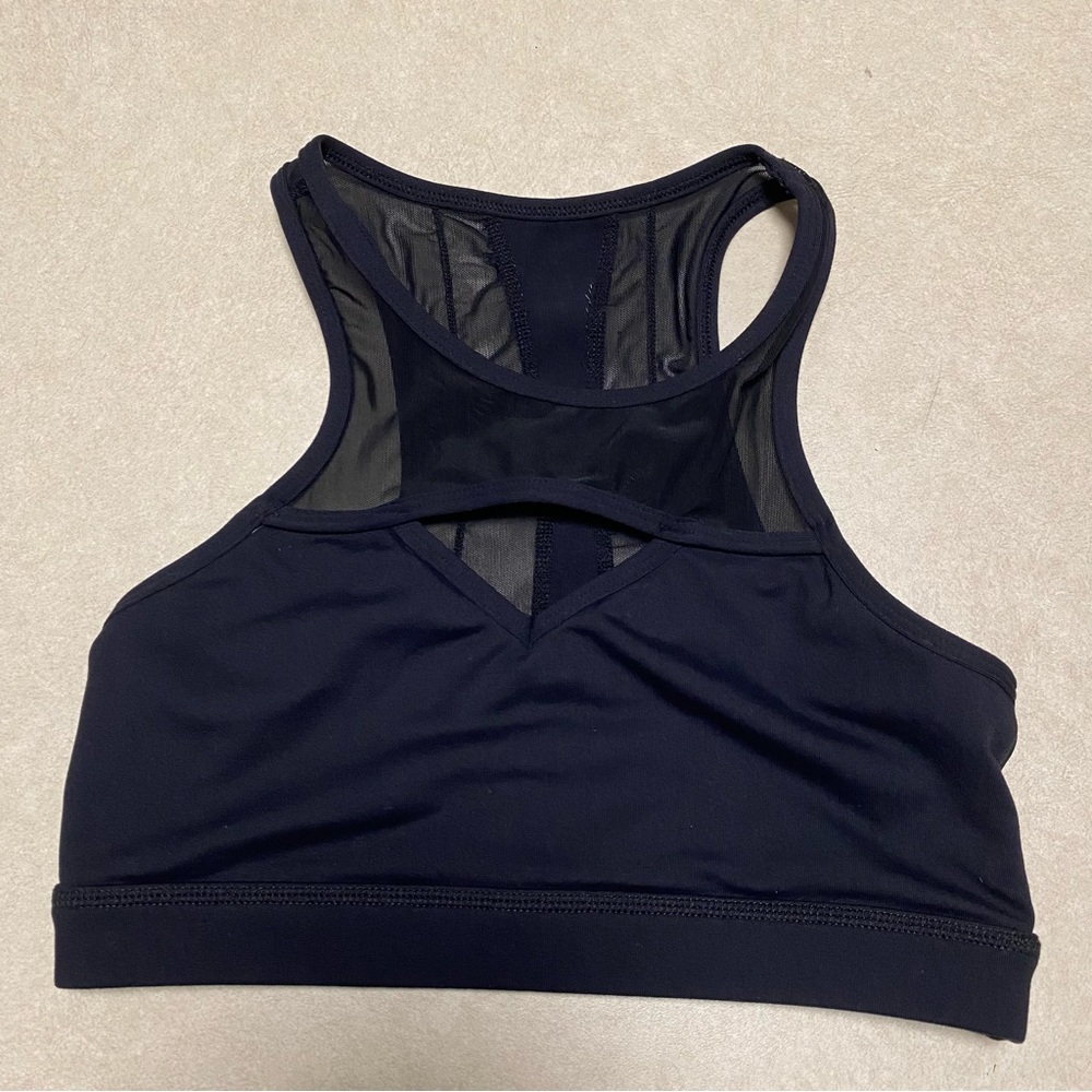 Buffbunny Mesh Sports Bra Black Size Small